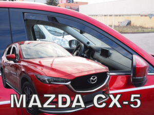 Owiewki MAZDA CX5 II 5d 2016 - 2025 (tylko owiewki przednie)