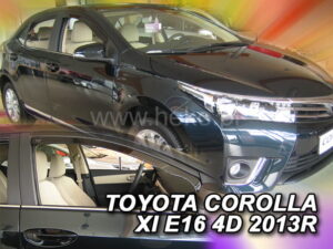 Owiewki TOYOTA Corolla E16 sedan 4d 2013-2019 (tylko owiewki przednie)