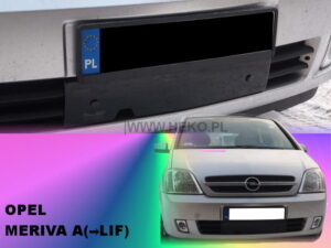 Osłona zimowa OPEL Meriva A 2003-2006 ->LIF