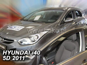 Owiewki HYUNDAI i40 4/5d 2011-2019 kombi sedan (tylko owiewki przednie)