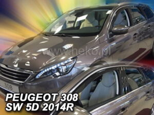 Owiewki PEUGEOT 308 II SW 5d 2014-2021 kombi (owiewki tylne w zestawie)/ LSE