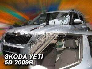 Owiewki SKODA Yeti 5d 2009-> (tylko owiewki przednie)