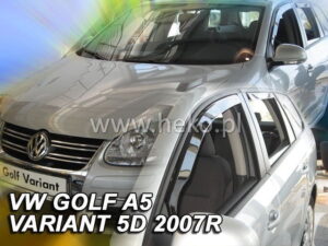 Owiewki VOLKSWAGEN Golf A5 5d 2007-2009 / A6 5d 2009-2013 Variant kombi (owiewki tylne w zestawie)