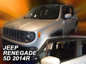 Owiewki JEEP Renegade 5d 2014-2025 (tylko owiewki przednie)