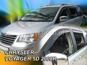 Owiewki CHRYSLER Voyager/Grand Voyager/Town&Country V 5d 2007-2016 / DODGE Caravan/Grand Caravan V 5d 2007- 2020/ LANCIA Voyager 5d 2011-2016 (owiewki tylne w zestawie)