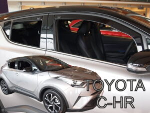 Owiewki TOYOTA C-HR 5d 2016-2023 (owiewki tylne w zestawie)