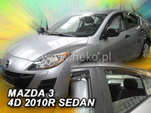 Owiewki MAZDA 3 II 4d 2008-2014 sedan (owiewki tylne w zestawie)