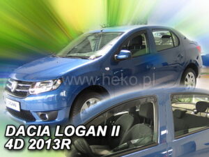 Owiewki DACIA Logan II 4/5d 2013-2020 (owiewki tylne w zestawie)