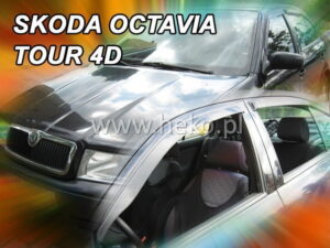 Owiewki SKODA Octavia I 4/5d 1996-2010 (klejone na ramkę) (tylko owiewki przednie)