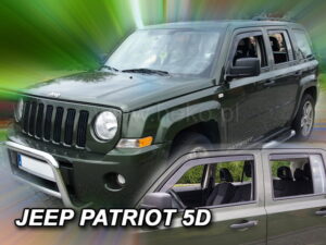 Owiewki JEEP Patriot 5d 2006-2017 (owiewki tylne w zestawie)