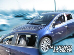 Owiewki FIAT Bravo 5d 2009-> (owiewki tylne w zestawie)