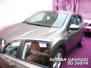 Owiewki NISSAN Qashqai I J10 5d 2007-2013 (owiewki tylne w zestawie)