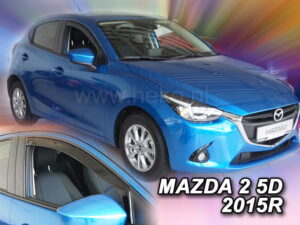 Owiewki MAZDA 2 IV 5d 2014-> (tylko owiewki przednie)
