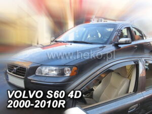Owiewki VOLVO S60 4d 2000-2010 (tylko owiewki przednie)
