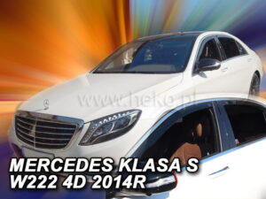 Owiewki MERCEDES S W222 4d 2013-2020 (owiewki tylne w zestawie)(long)