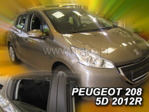 Owiewki PEUGEOT 208 I 5d 2012-2019 (owiewki tylne w zestawie)