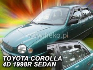 Owiewki TOYOTA Corolla E11 4/5d 1997-2001 sedan/kombi (owiewki tylne w zestawie)