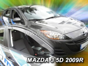 Owiewki MAZDA 3 II 4/5d 2008-2014 (tylko owiewki przednie)