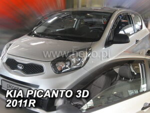 Owiewki KIA Picanto 3d 2011-2017 (tylko owiewki przednie)