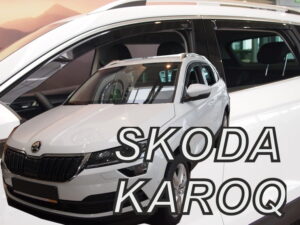 Owiewki SKODA Karoq 5d 2017-> (owiewki tylne w zestawie)