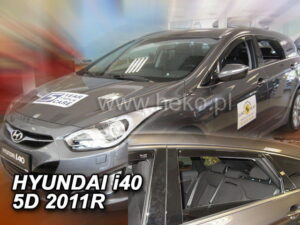 Owiewki HYUNDAI i40 5d 2011-2019  kombi (owiewki tylne w zestawie)