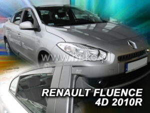 Owiewki RENAULT Fluence 4d 2009-2016 sedan (owiewki tylne w zestawie)