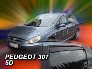 Owiewki PEUGEOT 307 5d 2001-> htb (owiewki tylne w zestawie)