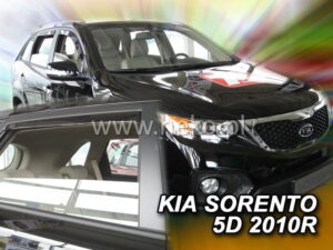 Owiewki KIA Sorento II 5d (SL) 2009-2015 (owiewki tylne w zestawie)
