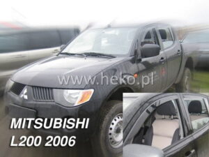 Owiewki MITSUBISHI L-200 IV 2/4d 2005-2015 Double/Single Cab (tylko owiewki przednie)