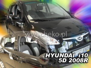 Owiewki HYUNDAI i10 I 2007-2013 5d (owiewki tylne w zestawie)