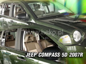 Owiewki JEEP Compass I MK 49 5d 2007-2017 (tylko owiewki przednie)