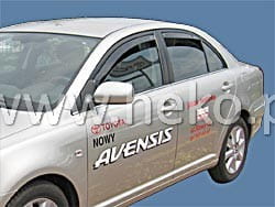 Owiewki TOYOTA Avensis II T25 4/5d 2003-2009 sedan ltb (owiewki tylne w zestawie)