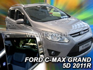 Owiewki FORD Grand C-max 5D 2011-> (owiewki tylne w zestawie)