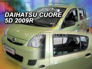 Owiewki DAIHATSU Cuore VII 5d 2007-> (owiewki tylne w zestawie)