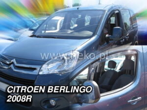 Owiewki PEUGEOT Partner 2d 2008-2018 / CITROEN Berlingo 2d 2008-2018 (tylko owiewki przednie)