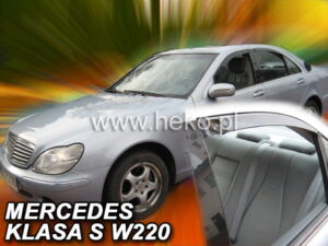 Owiewki MERCEDES S W220 1999-2005 (owiewki tylne w zestawie)
