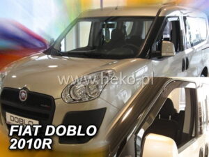 Owiewki FIAT Doblo II 2010-2022  (tylko owiewki przednie)