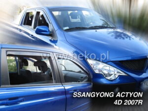 Owiewki SSANGYONG Actyon 4d 2005-2017 (tylko owiewki przednie)