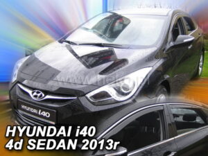Owiewki HYUNDAI i40 4d 2011-2019  sedan (owiewki tylne w zestawie)