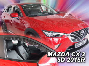 Owiewki MAZDA CX 3 5d 2014-2021 (tylko owiewki przednie)