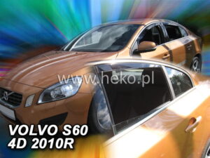 Owiewki VOLVO S60 II  4d 2010-2018 (owiewki tylne w zestawie)