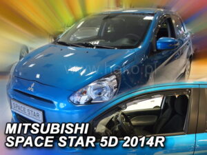 Owiewki MITSUBISHI Space Star 5d 2012-> (tylko owiewki przednie)
