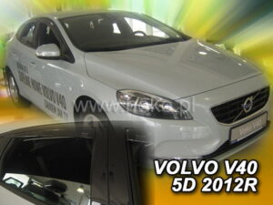 Owiewki VOLVO V40 5d 2012-> (owiewki tylne w zestawie)