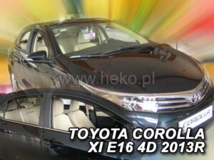 Owiewki TOYOTA Corolla E16 4d 2013-2019 sedan (owiewki tylne w zestawie)