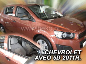 Owiewki CHEVROLET Aveo III T300 4/5d 2011-2020 hatchback/sedan (tylko owiewki przednie)