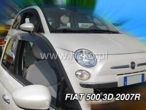Owiewki FIAT 500 3d 2007-2024/ FIAT 500 E I 3d 2013-2019 (tylko owiewki przednie)