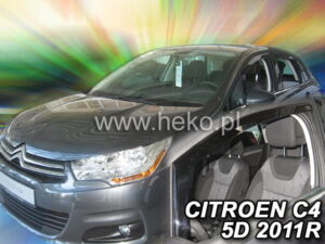 Owiewki CITROEN C4 II 5d 2010-2017 (tylko owiewki przednie)