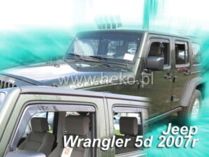 Owiewki JEEP Wrangler JK III 5d 2007-2018 (owiewki tylne w zestawie)