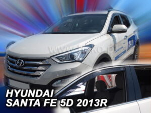 Owiewki HYUNDAI Santa Fe III 5d 2012-2018 (tylko owiewki przednie)