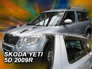 Owiewki SKODA Yeti 5d 2009-> (owiewki tylne w zestawie)